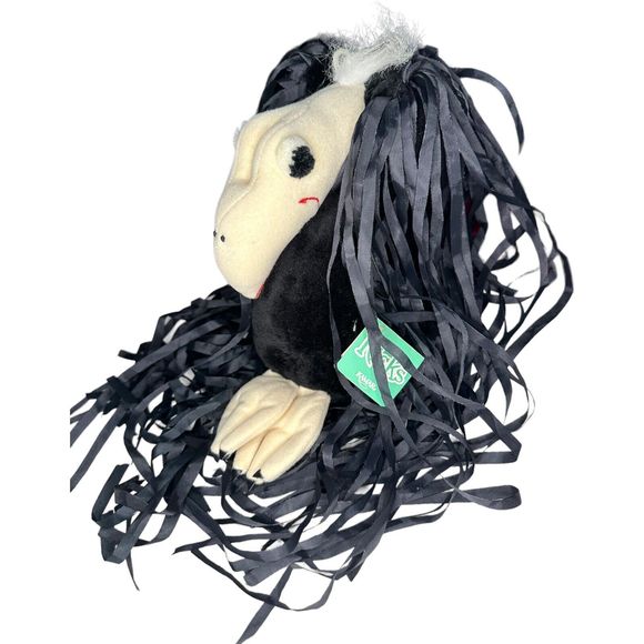 VTG Kamar Kicks Mirdok Vulture Buzzard Bird Plush 15” W/Tags Rare Creepy HTF - Picture 6 of 16